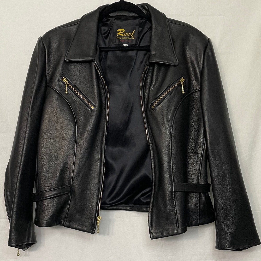 Genuine Black Leather Jacket